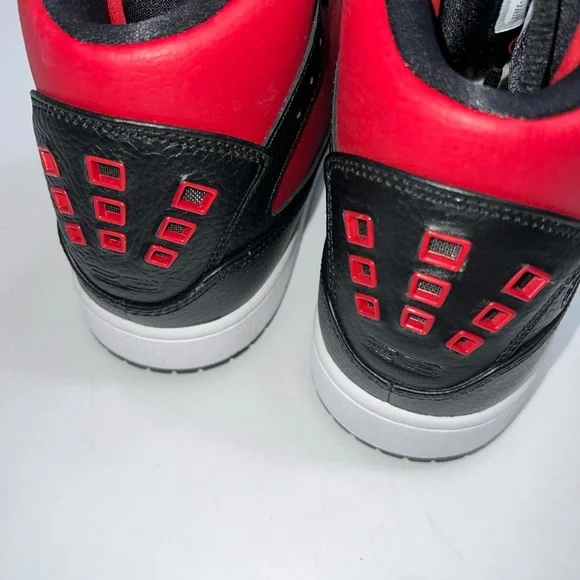 Like New Air Jordan 1 Flight Mid Bred Sneakers - Picture 6 of 11